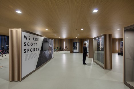 IttenBrechbühl Architects Scott Sports headquarter Givisiez Svizzera