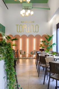 PuccioCollodoro Architetti interior design Gran Cafè Torino a Palermo