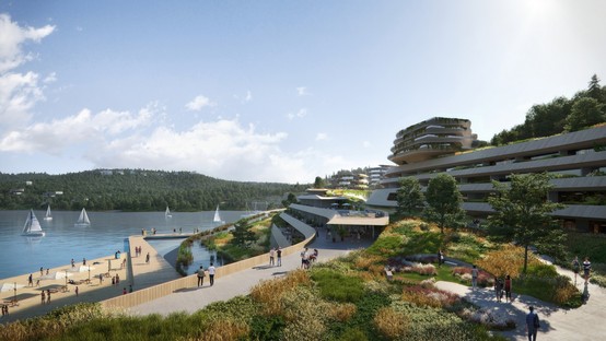 UNStudio un masterplan sostenibile per Gyeongdo Island South Korea