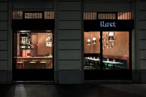 Vudafieri-Saverino Partners RØST interior design per un ristorante a Milano