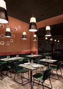 Vudafieri-Saverino Partners RØST interior design per un ristorante a Milano