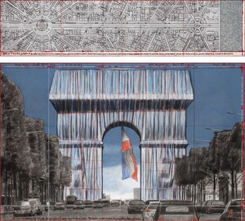 mostra CHRISTO ET JEANNE-CLAUDE - PARIS ! Centre Pompidou