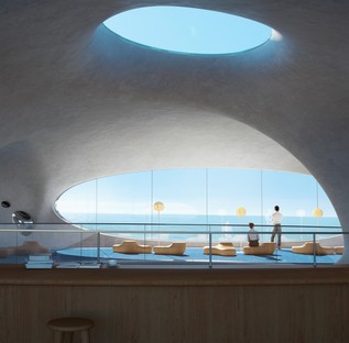 MAD Architects Wormhole Library un paesaggio da sogno a Haikou