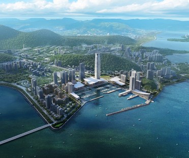 SOM progetta Jiuzhou Bay il nuovo lungomare di Zhuhai in Cina
