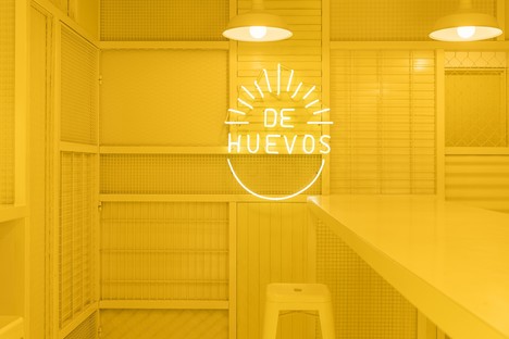 Città del Messico De Huevos nuovo concept gastronomico di Cadena Concept Design