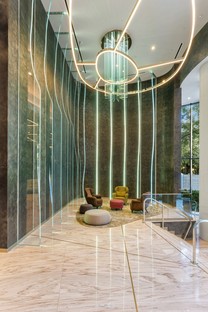 Iosa Ghini Associati interior design del Brickell Flatiron di Miami