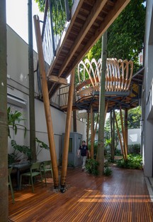 Superlimão la nuova sede di Populos a São Paulo completa di casa sull'albero