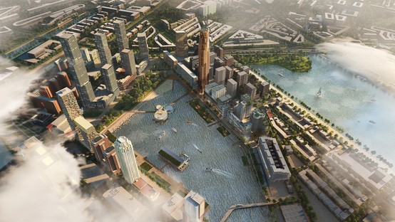 Powerhouse Company con SHoP Architects, Office Winhov, Mecanoo e Crimson per il nuovo masterplan di Rijnhaven Rotterdam
