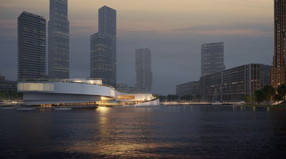 Powerhouse Company con SHoP Architects, Office Winhov, Mecanoo e Crimson per il nuovo masterplan di Rijnhaven Rotterdam