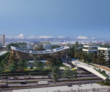 VenhoevenCS + Ateliers 2/3/4/ Centro Acquatico per Olimpiadi Parigi 2024
