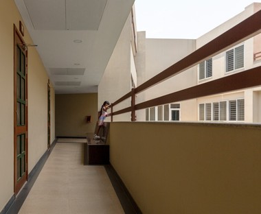 Envisage progetta White Flower Hall dormitorio femminile per la Mann School, Alipur New Delhi
