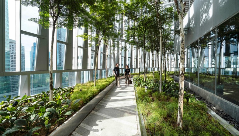 KPF grattacielo 18 Robinson Terrazze verdi sulla città di Singapore