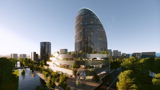 BIG-Bjarke Ingels Group O-Tower Oppo Headquarters Hangzhou