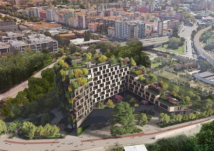Stefano Boeri Architetti Bosconavigli a Milano un edificio soglia tra città e natura