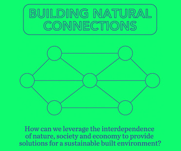 Floornature unico media partner dell’evento “BUILDING NATURAL CONNECTIONS”