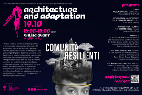 Architecture and Adaptation - Comunità Resilienti Biennale di Venezia 