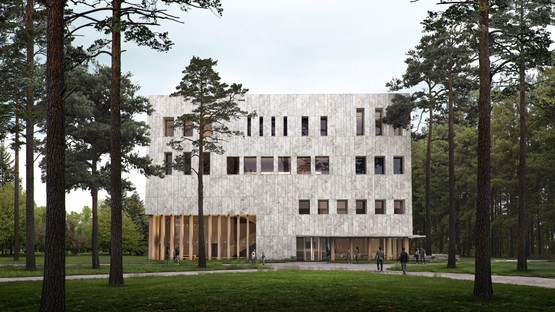Powerhouse Company un edificio circolare in legno per Tilburg University 