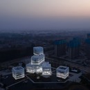 Zone of Utopia + Mathieu Forest Architecte Ice Cubes Xinxiang Cultural Tourism Center