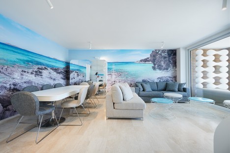 Simone Micheli Blue Apartment interior design