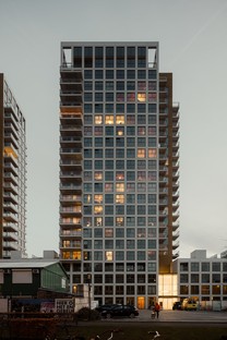 KAAN Architecten torri medie complesso residenziale De Zalmhaven Rotterdam