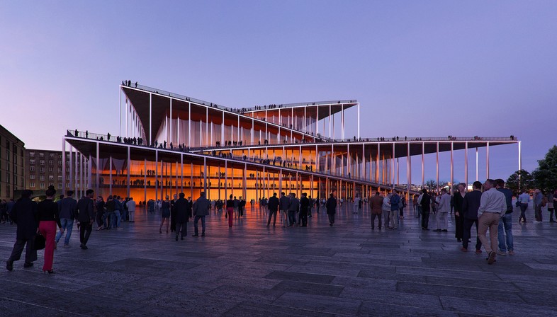 BIG vince il concorso per la nuova Vltava Philharmonic Hall Praga