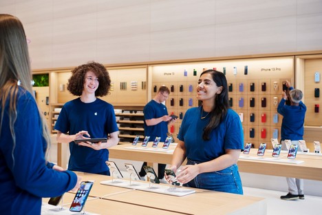 Foster + Partners nuovo store Apple a Londra
