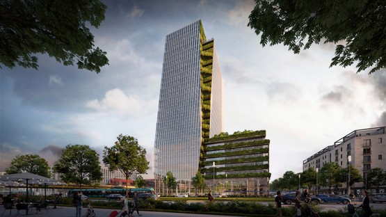 UNStudio presenta NION una torre sostenibile per uffici