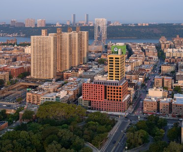 MVRDV Radio Hotel and Tower un nuovo colorato landmark per l'Upper Manhattan
