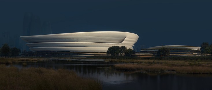Zaha Hadid Architects costruirà il centro sportivo internazionale di Hangzhou
