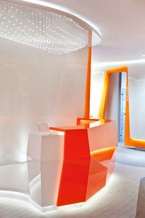 Robert Majkut, progetto di interior design per una banca