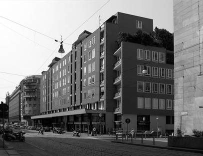 Vito e Gustavo Latis edificio via Turati, 1953