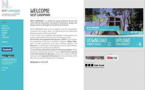 NEXT LANDMARK Contest Internazionale per giovani progettisti. Venezia 2012