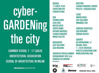 Cyber-GARDENing the city, Milan, Italy