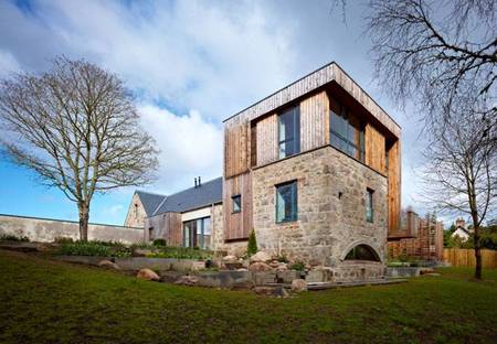 Bogbain Mill, private house, Scotland by Rural Design (c)Andrew Lee