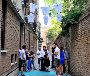 Floornature Blue Party a Venezia<br />
