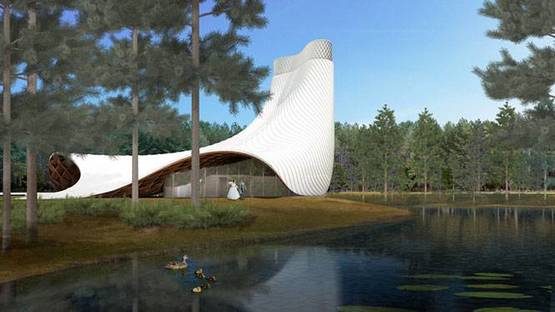 Brooks + Scarpa e KZF Design per Interfaith Chapel