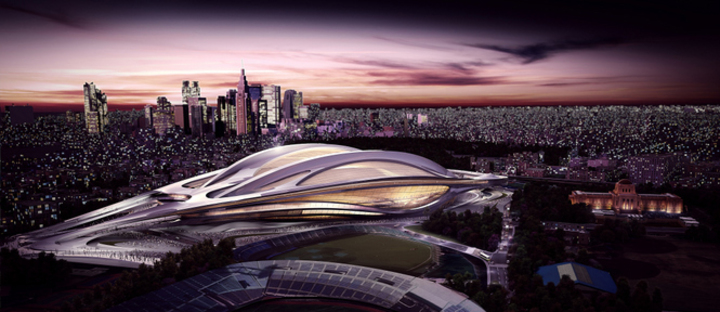 Zaha Hadid, New National Stadium - Tokyo Olimpiadi 2020