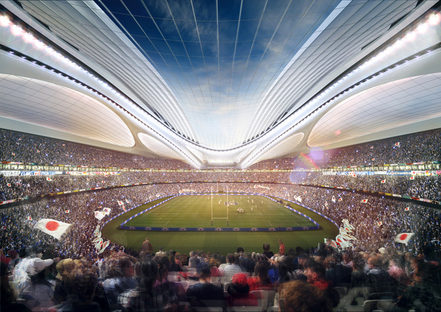 Zaha Hadid, New National Stadium - Tokyo Olimpiadi 2020