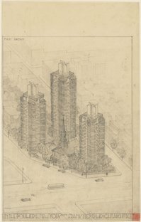 mostra Frank Lloyd Wright and the City: Density vs. Dispersal - MoMA