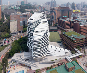 Zaha Hadid Architects, Jockey Club Innovation Tower, Hong Kong
