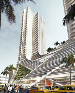 Grove Towers Primo progetto degli architetti 3XN a Mumbai