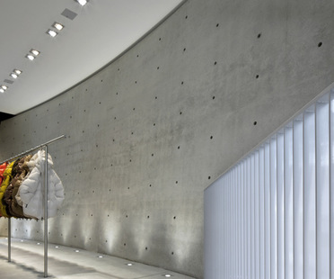 Tadao Ando a Milano per il nuovo showroom e flagship store Duvetica