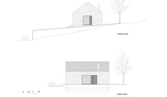 Compact Karst House Dekleva Gregoric architettura rurale 