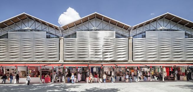 Mateo Arquitectura riqualifica mercato del Ninot Barcellona