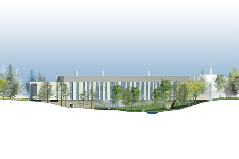 Ennead Architects: Bridge for Laboratory Sciences a Poughkeepsie