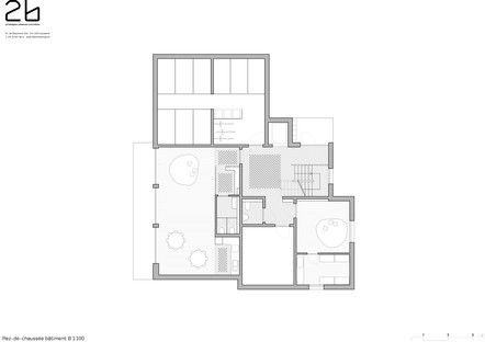 2b architectes: Appartamenti per anziani a Sugiez, Svizzera