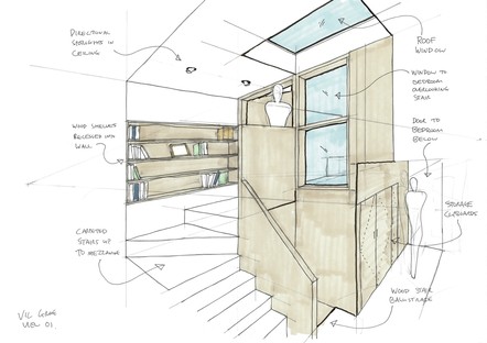 Two and a Half Storey House di Bradley Van Der Straeten Architects