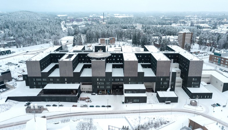 JKMM: Ospedale Nova a Jyväskylä, città della salute