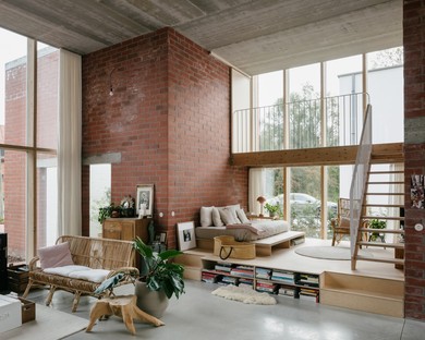 BLAF Architecten: casa per una famiglia a Malines, nelle Fiandre