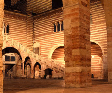 Progetto di Tobia Scarpa per il recupero del Palazzo della Regione a Verona
